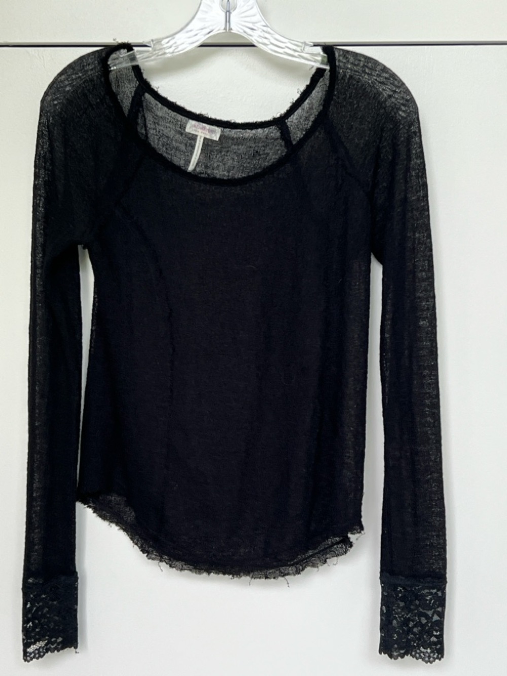 Free People intimates women’s black top